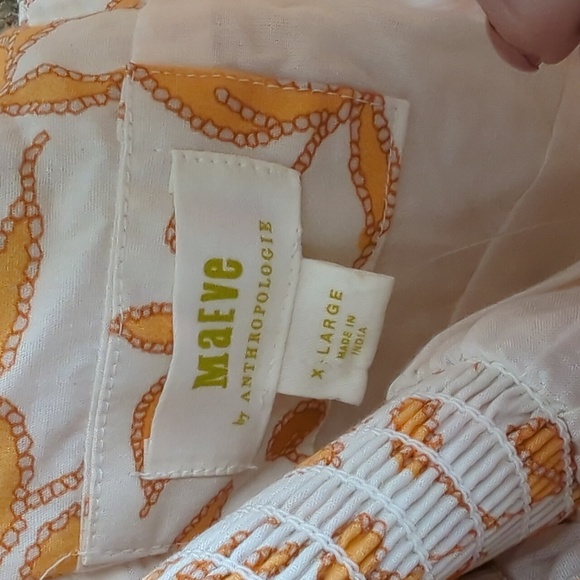 Anthropologie x Maeve Sweetheart Mini Dress floral Yellow and White Size… - Picture 6 of 14